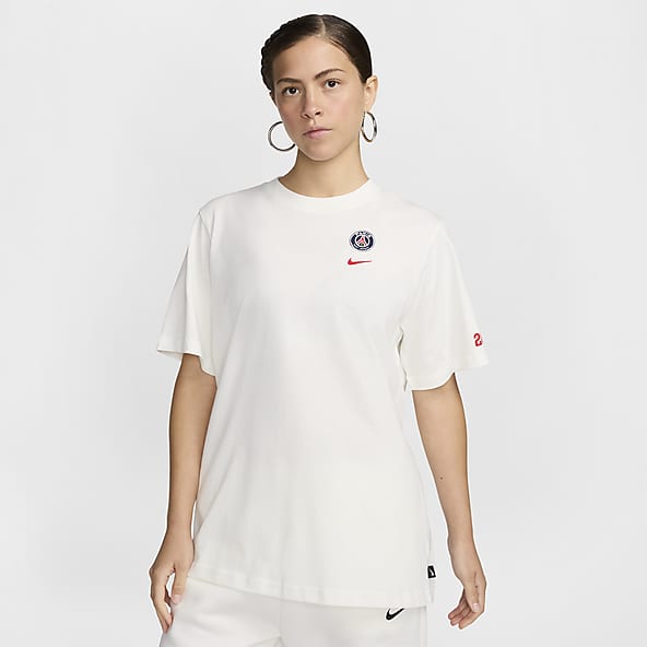 Womens white nike shirt on sale